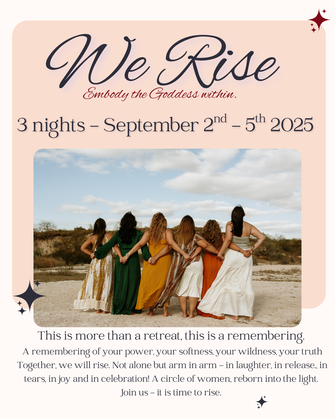 We Rise - Women's Retreat join