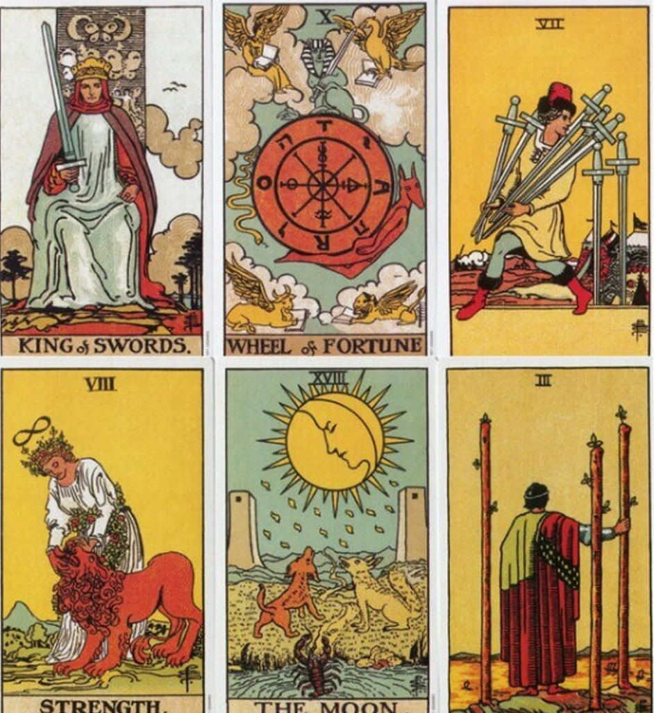 Rider Waite Tarot Deck and Guidebook