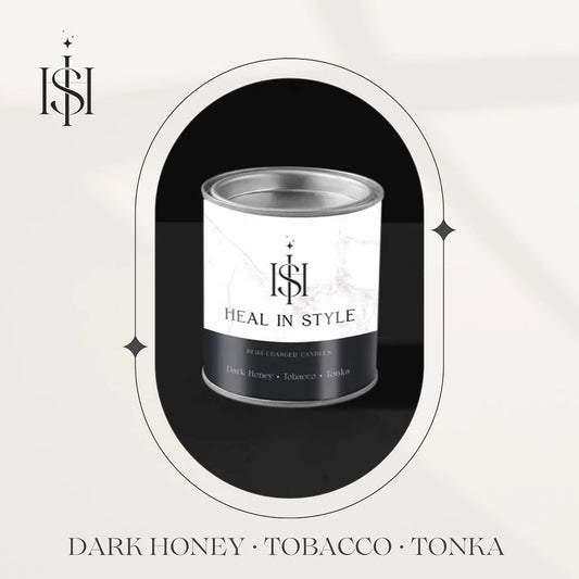 Heal in Style - Dark Honey, Tobacco and Tonka - Fragrance Oil Candle
