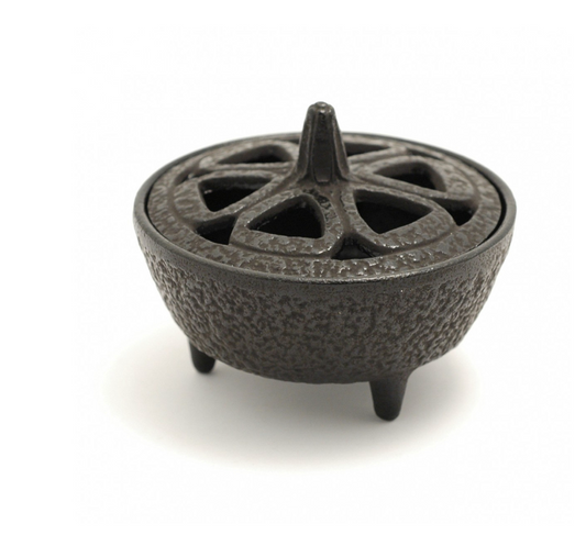 Small Cast Iron Cauldron / Burner with holes