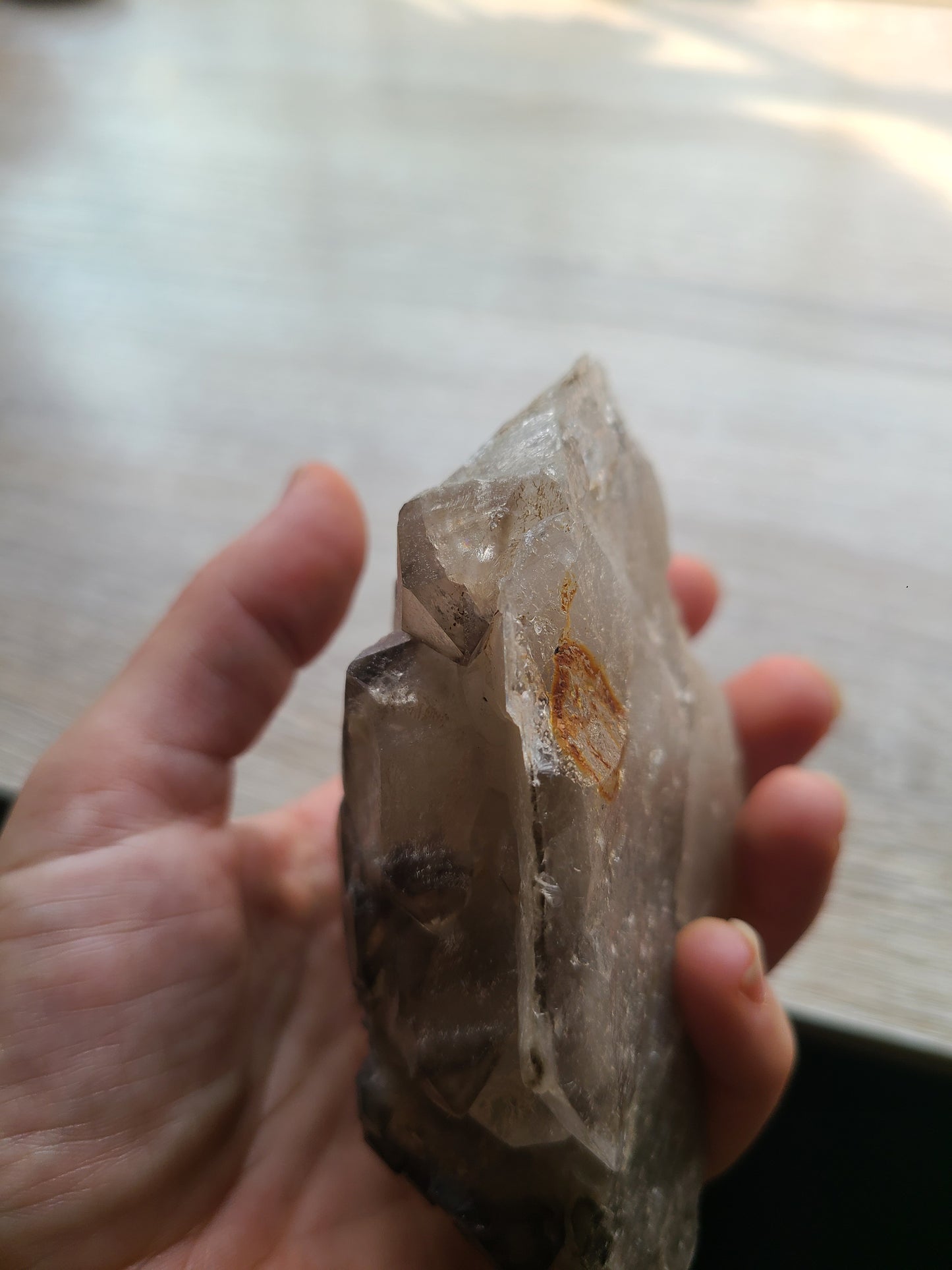 Large Brazillian Elestial Smokey Quartz