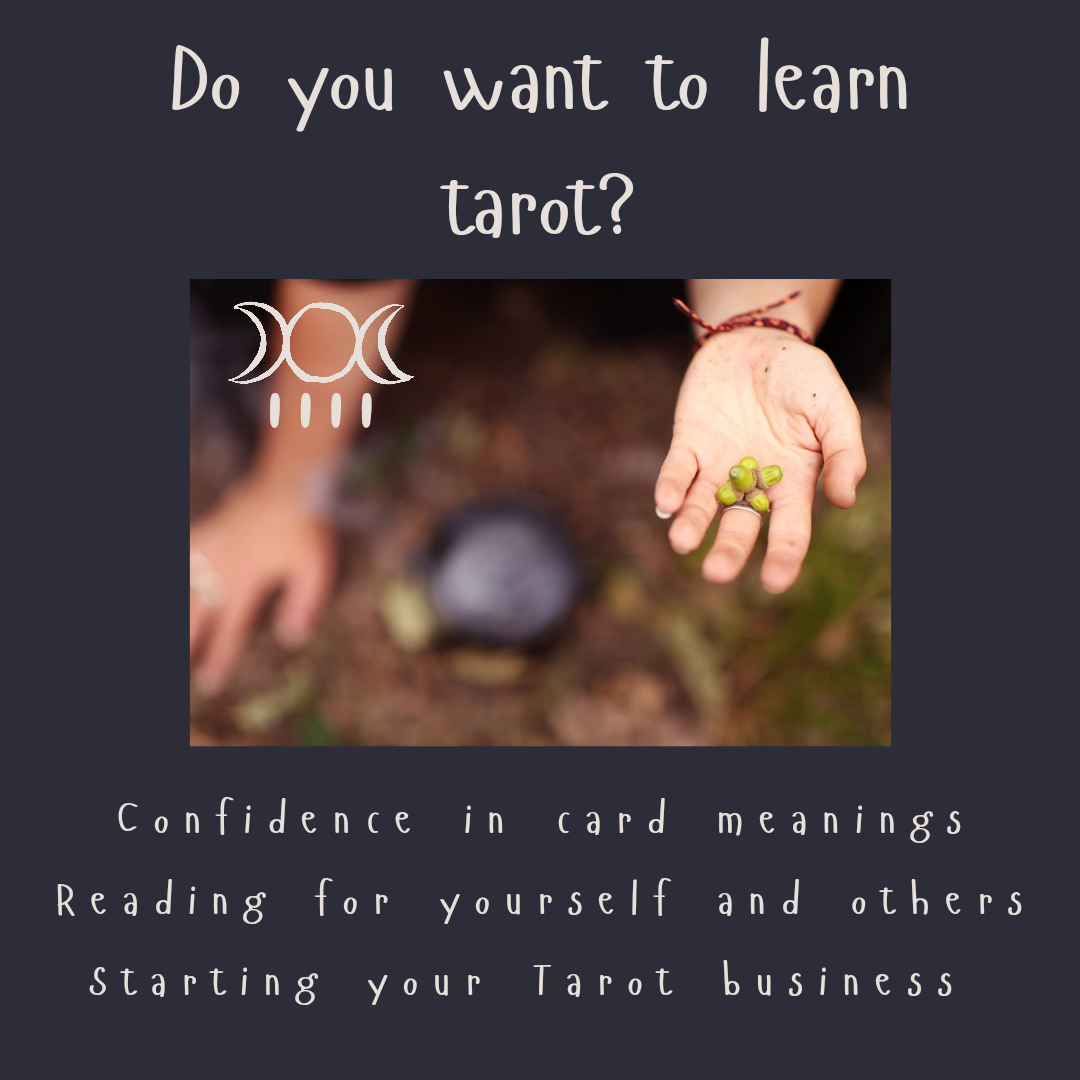 10 Week Tarot Course - Online via zoom - starting Tuesday 6th January 2026