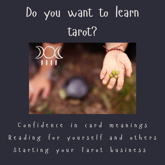 10 Week Tarot Course - Online via zoom - starting Tuesday 6th January 2026