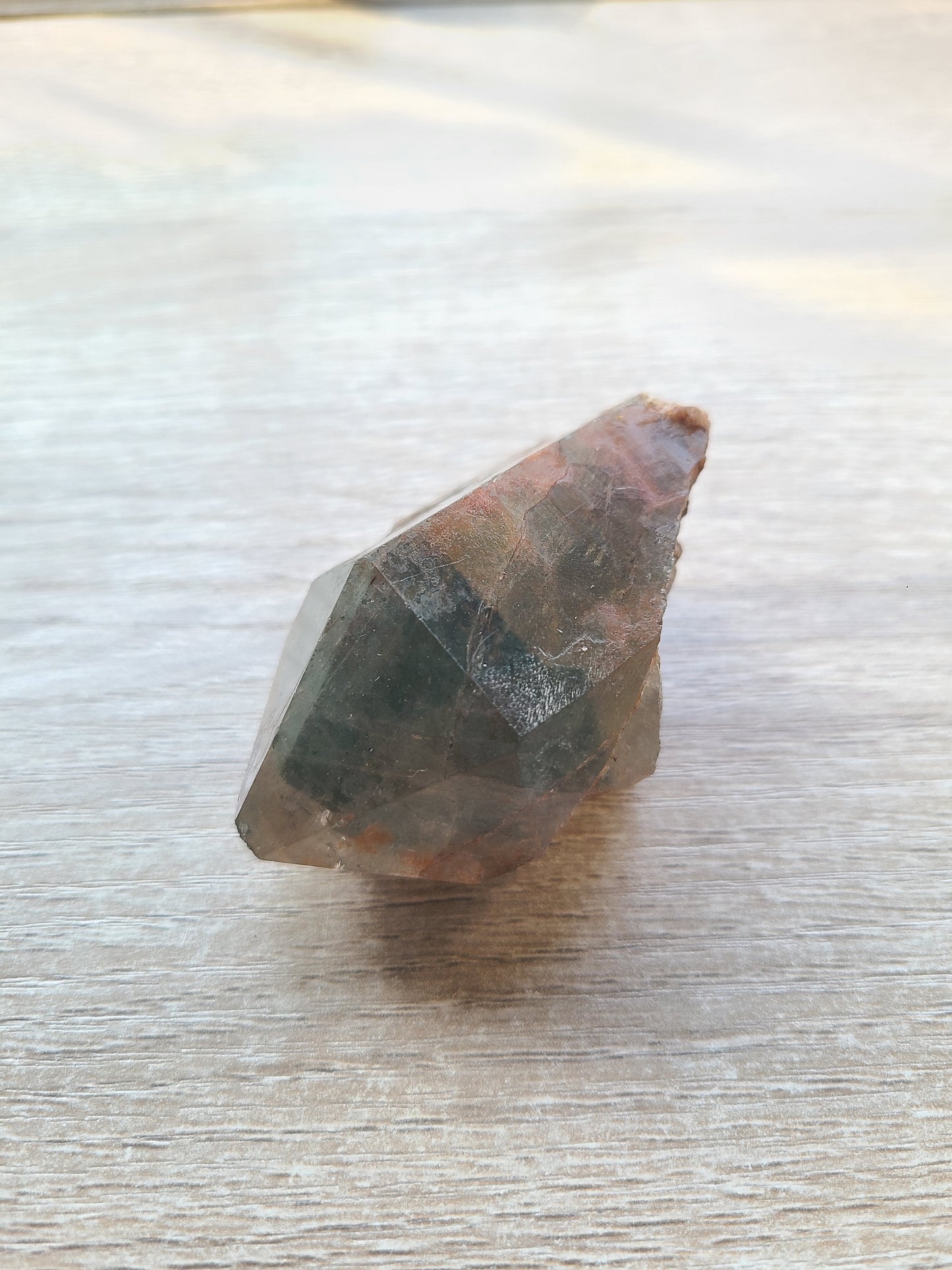 Rare Chloride Quartz Phantom point