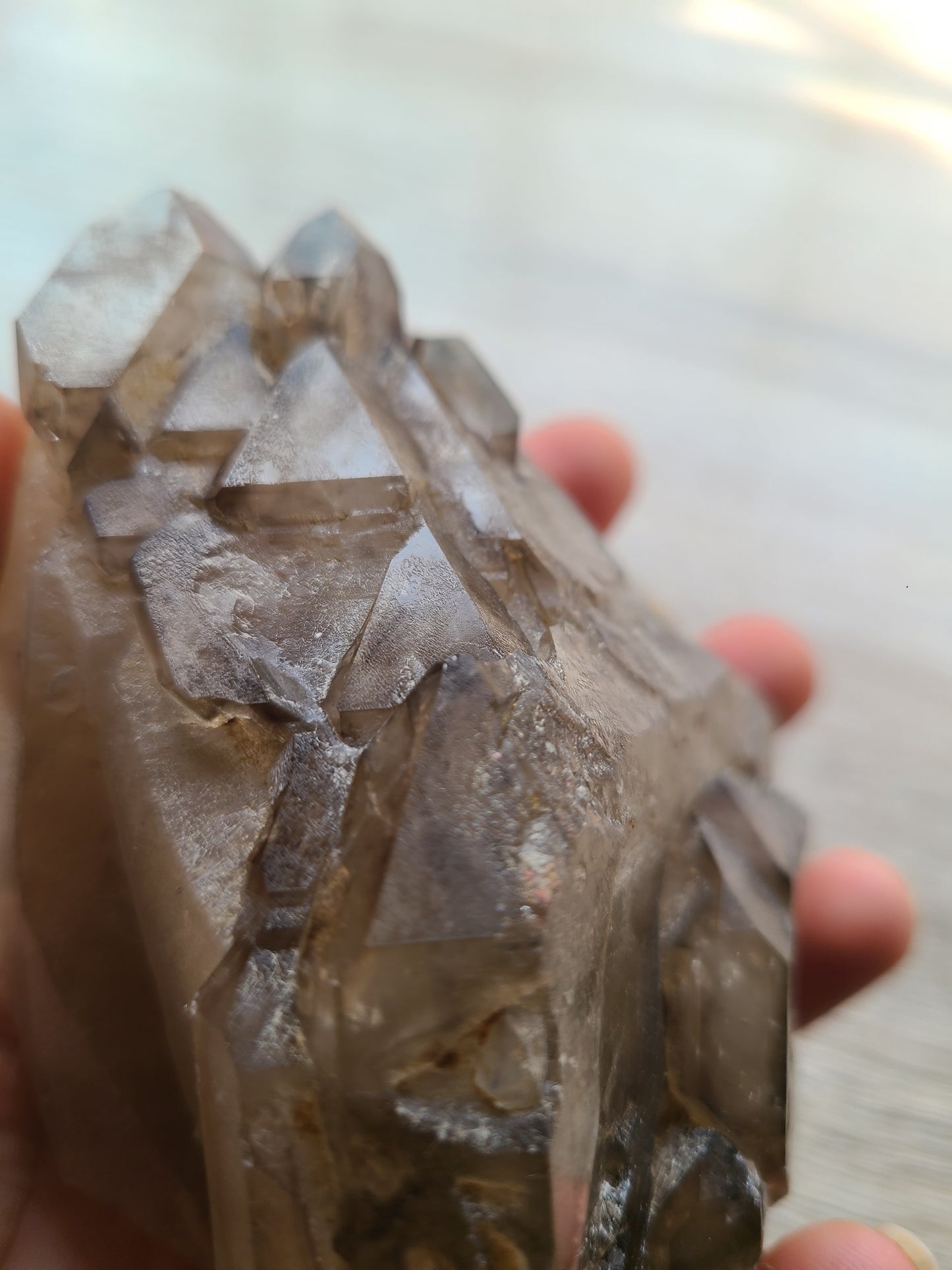 Large Brazillian Elestial Smokey Quartz