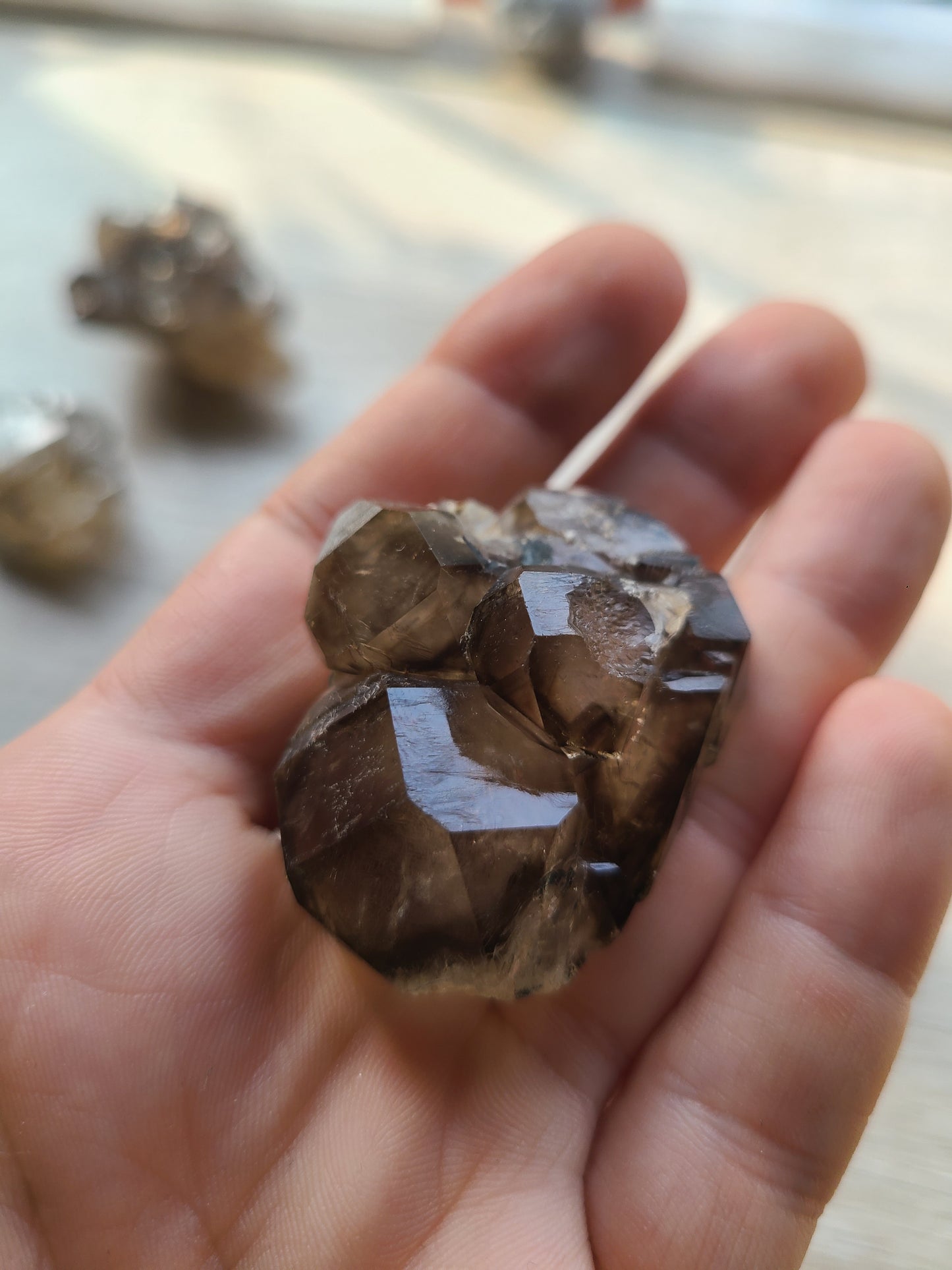 Brazillian Elestial Smokey Quartz