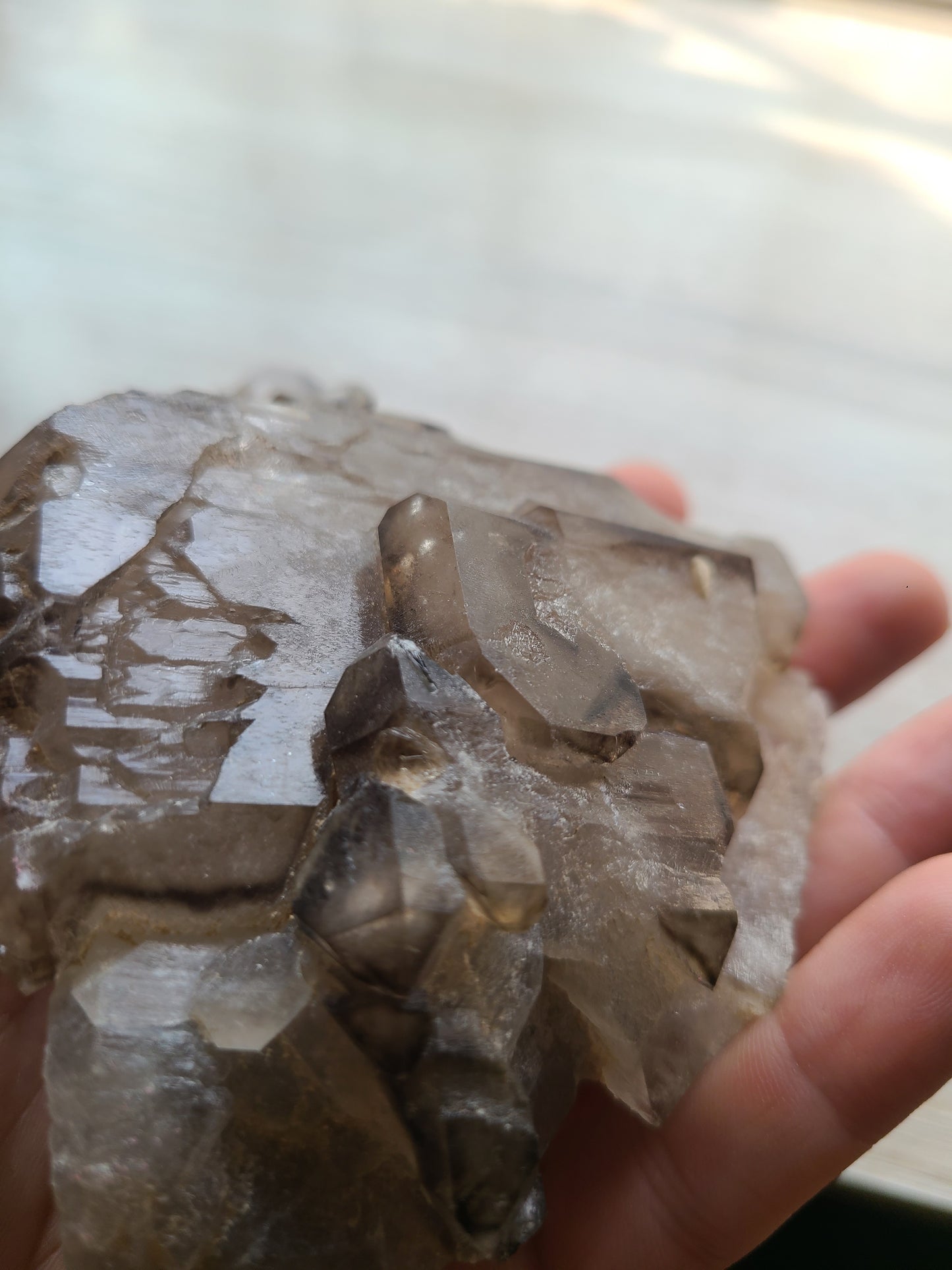 Large Brazillian Elestial Smokey Quartz