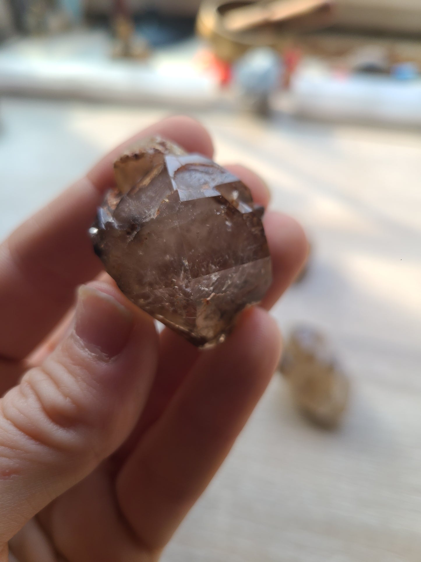 Brazillian Elestial Smokey Quartz