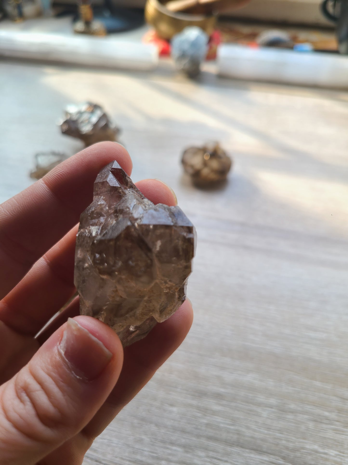 Brazillian Elestial Smokey Quartz