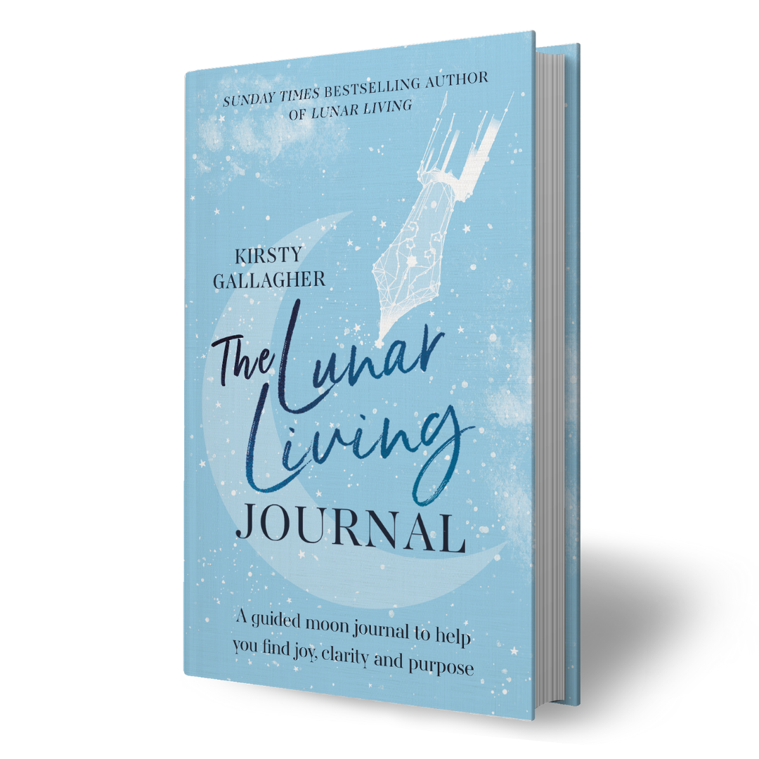 The Lunar Living Journal: A guided moon journal to help you find joy, clarity and purpose